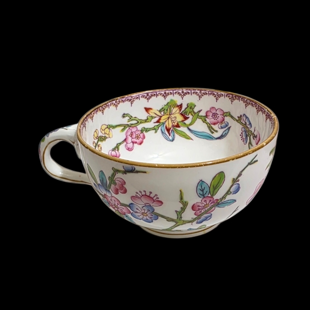 antique  Minton Cuckoo (pattern 3934) bone china tea cup